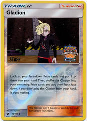 Gladion 95/111 Reverse Holo STAFF Stamp Promo - 2018 Pokemon Regionals